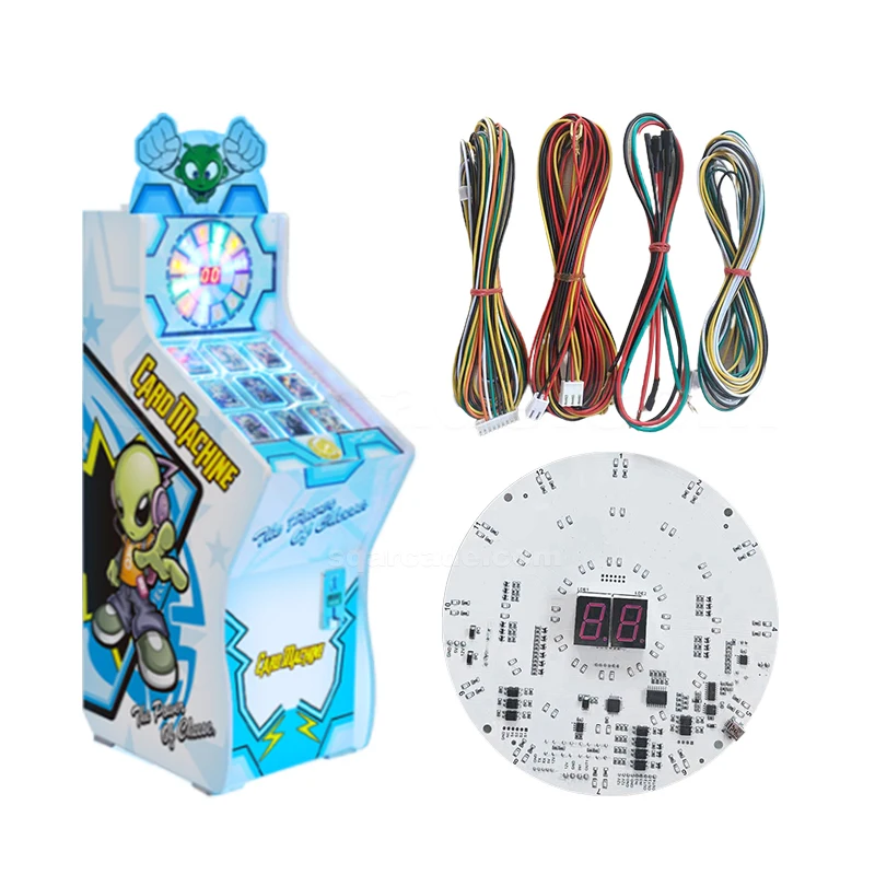 Coin Operated Games Twist Card Sticker Vending Machine Tattoo Sports Magic Arcade Machine Capsule Gashapon Game Machine DIY Kit