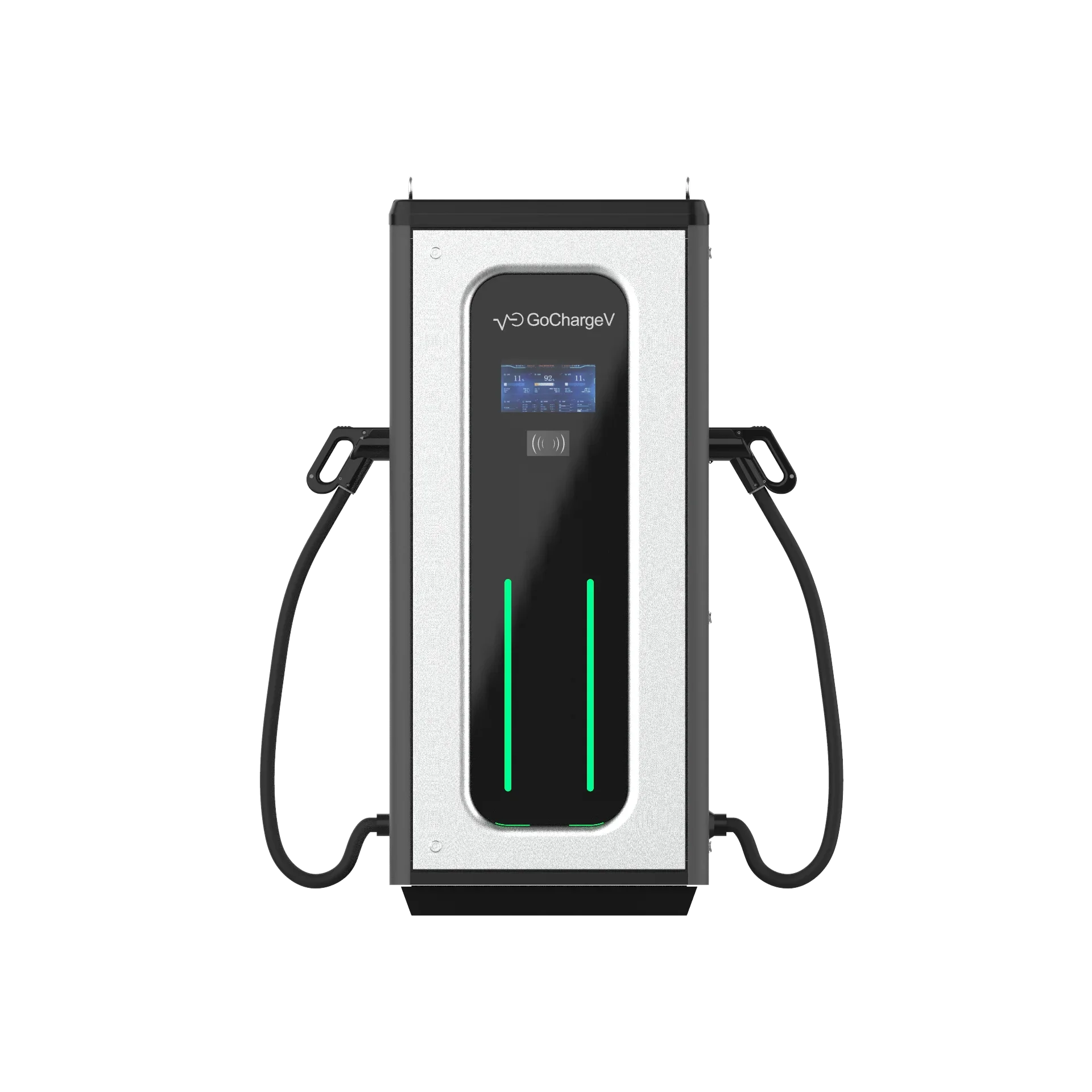 Высокомощный автомобильный инструмент постоянного тока 40A 160A DC EV зарядное устройство RFID для коммерческого использования