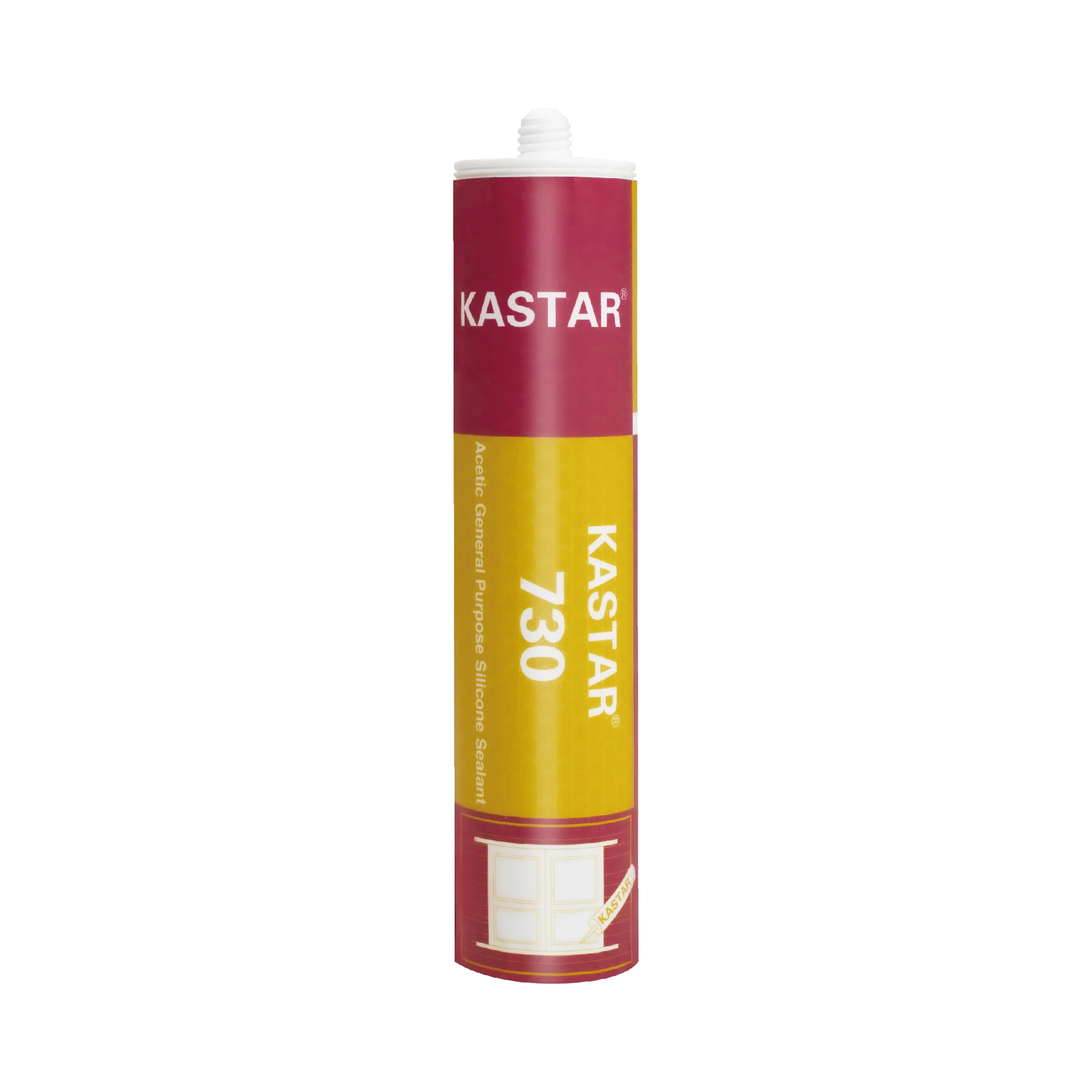 KASTAR Silicone Glue Glass Adhesives & Sealants Acetic Material Waterproof Clear Transparent Insulation Silicone Potting Sealant