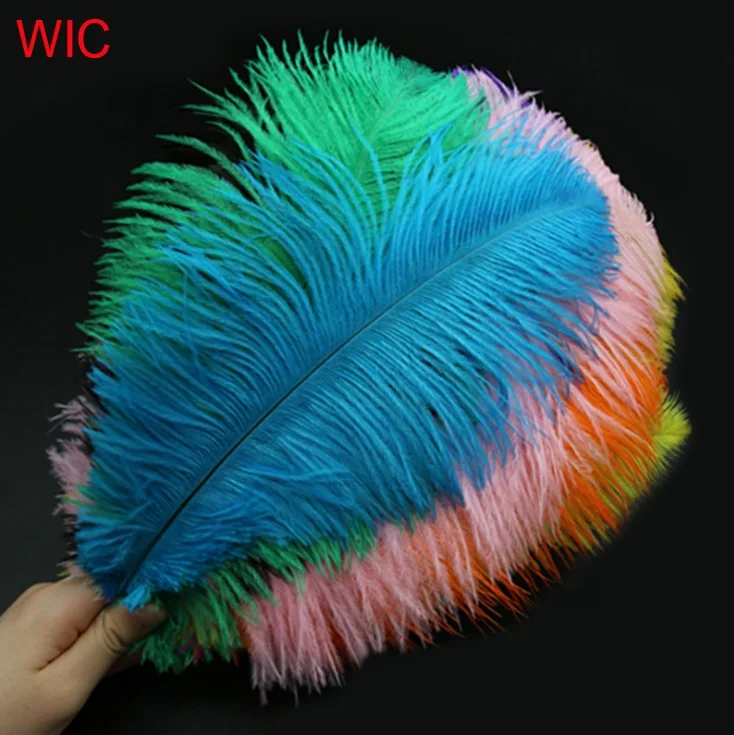 New design decor white high quality long wedding decoration fluffy natural ostrich feathers