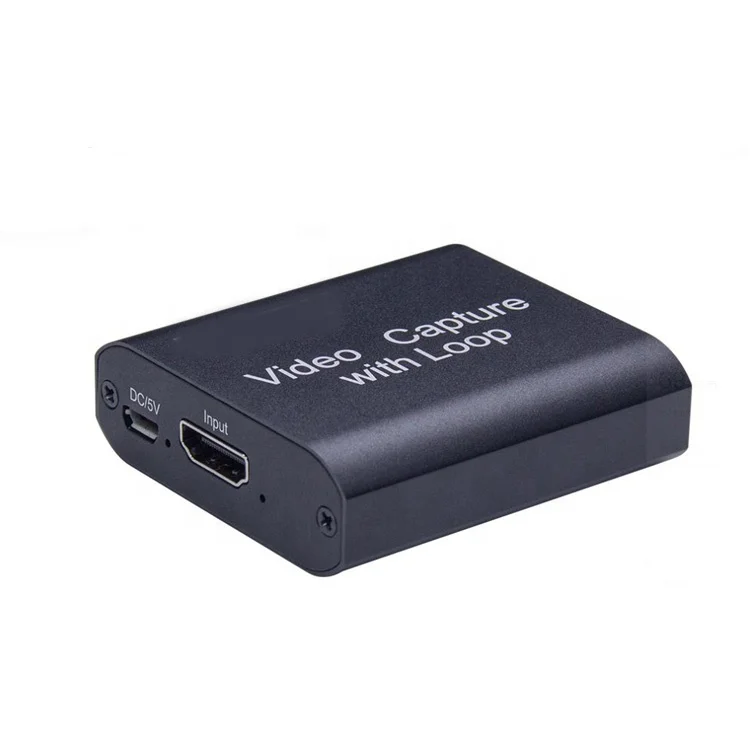  Видеорегистратор hd mi на USB 2 0 4K Карта видеозахвата для прямой
