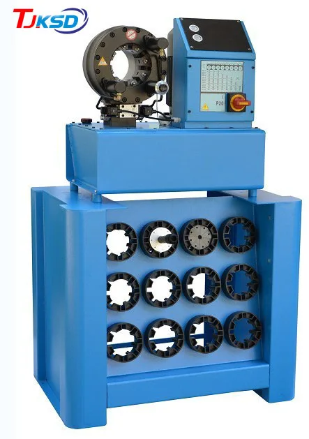 P32 1/4-2inch 3' industrial air conditioner pressing 64mm 1' used crimper machine for crimping hydraulic tubes P60