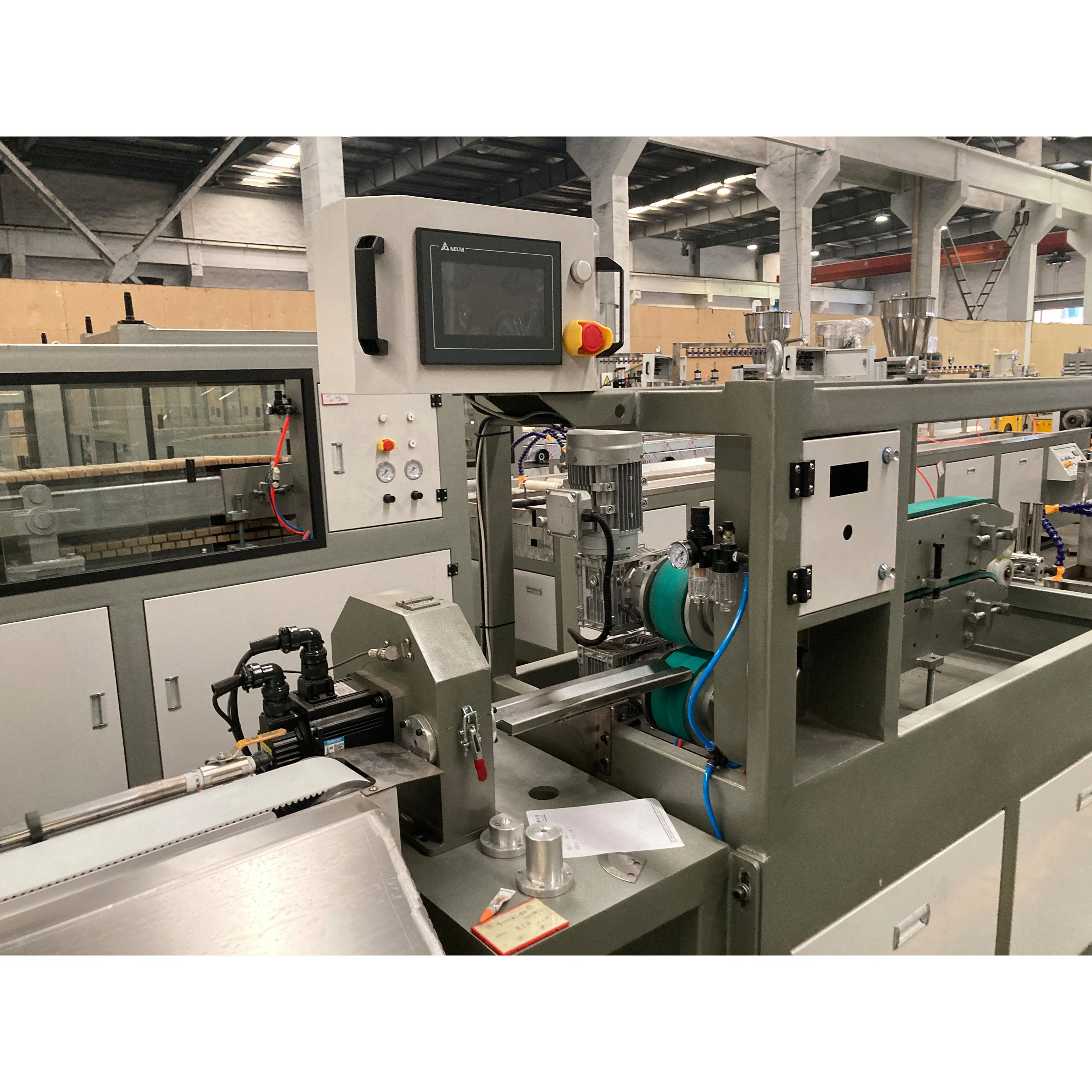 PVC medical oxygen hose making machine / plastic soft tube extruding machinery