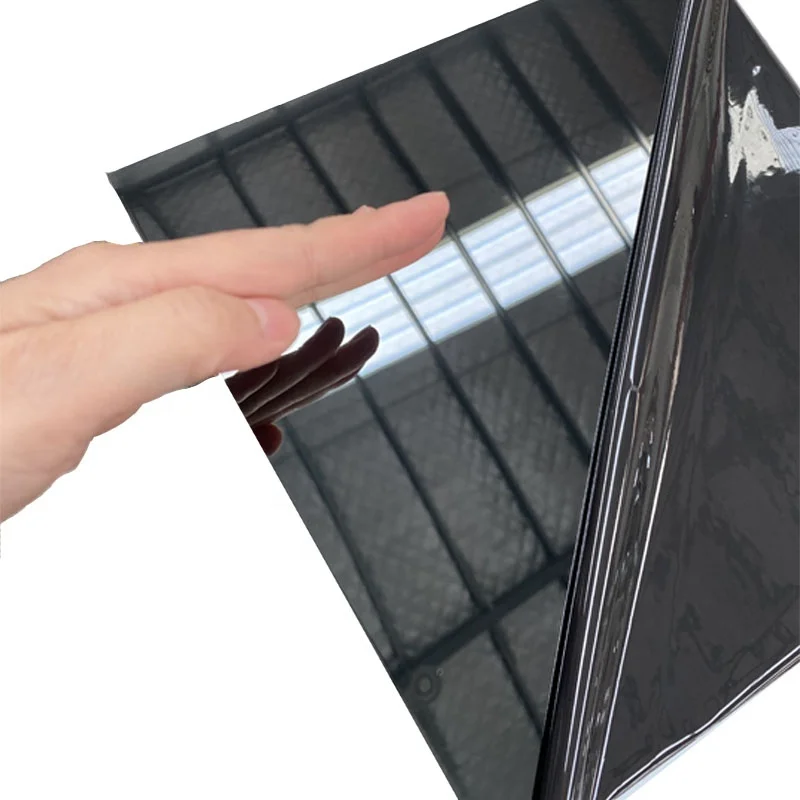 2B BA 8K Black Mirror Finish Stainless Steel Plate 0.2mm 4mm Thick Ss  304 316 201 No.4 Finish Stainless Steel Sheet/Plate