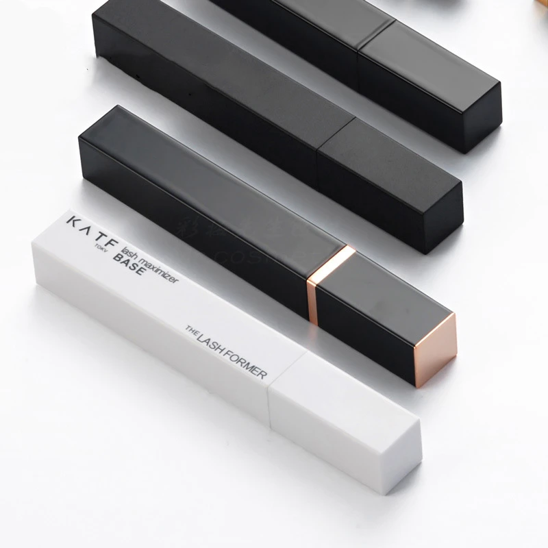 frosted mascara tube   mascara tube silicon brush  empty mascara tube 10 ml customise