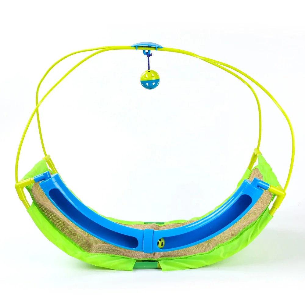 Pet track roller toy multi-function cat raceway cat rock tower pet toys