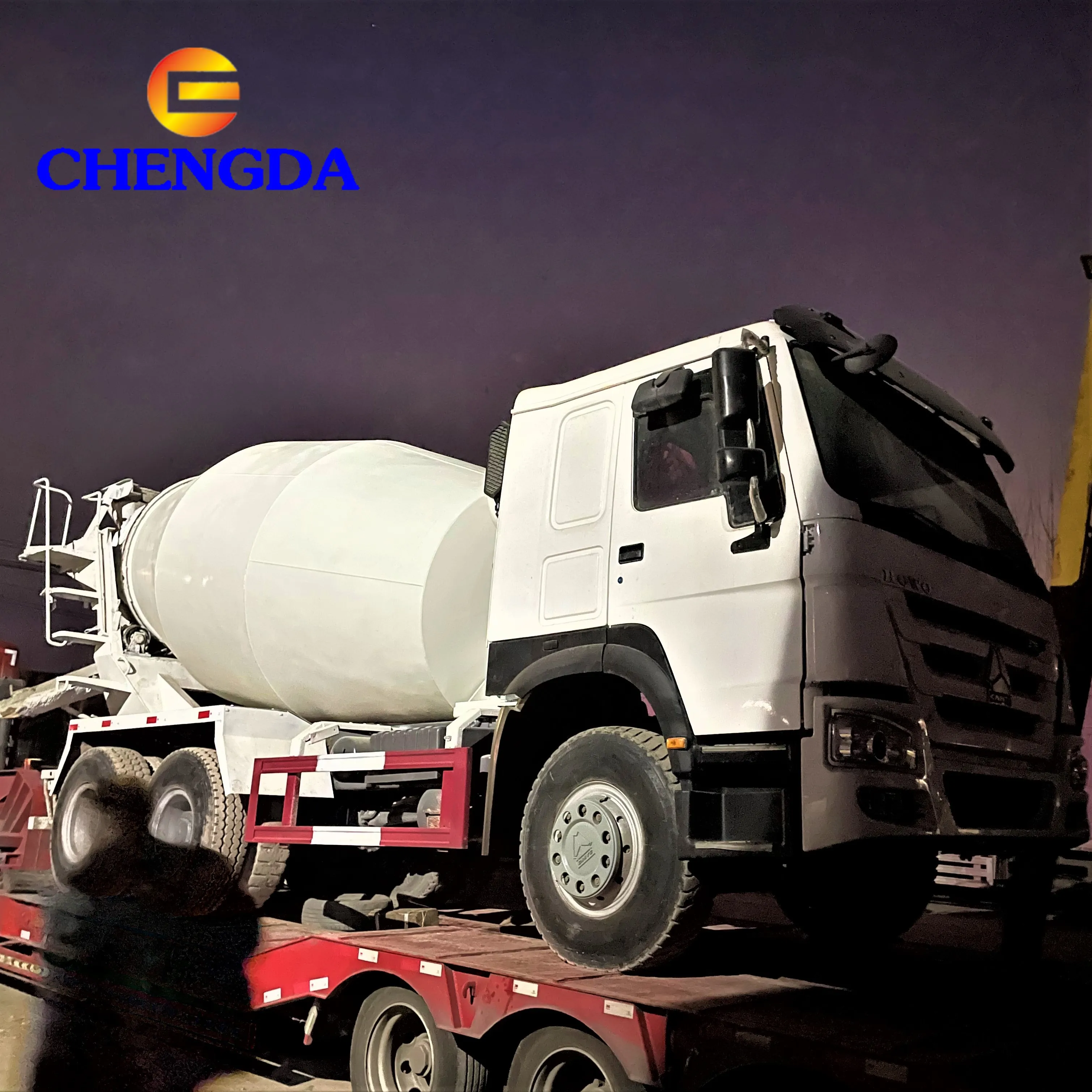 Low Price Sinotruck HOWO 12m3 Cement Mixer Machine Truck 6x4 Diesel Concrete Mixer Truck For Africa
