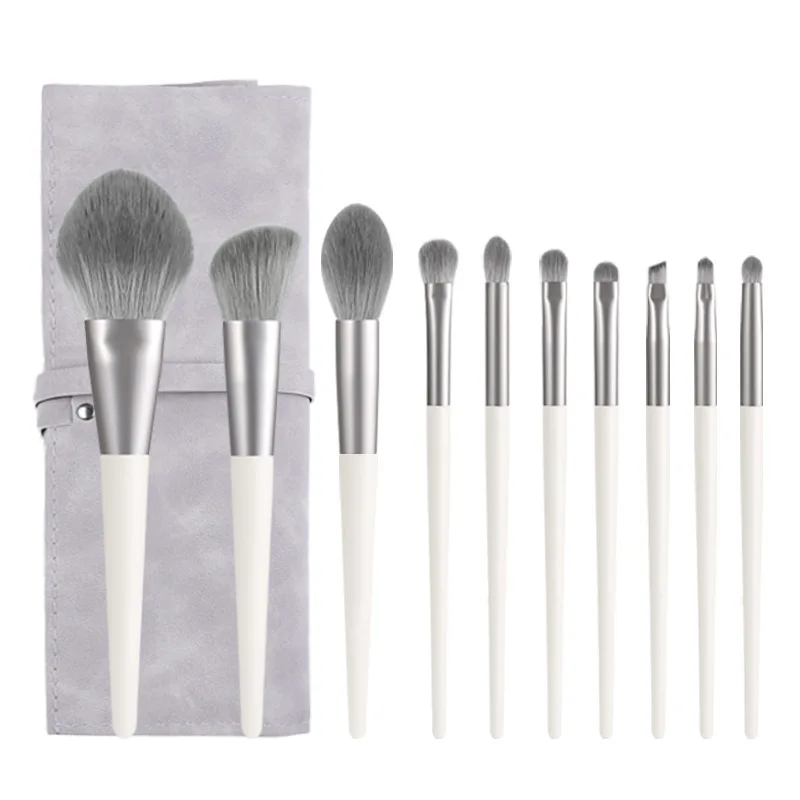 Paul Cezanne Custom Logo 10 Pcs Foundation Brush Eyeshadow Brush Makeup Brush Kit