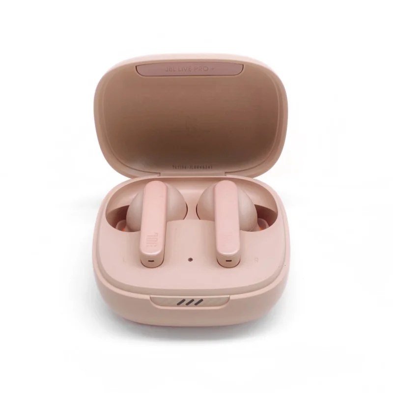 JBL LIVE PRO+ TWS True Wireless Blue tooth Headphones for Gaming and Music, with Microphone and Noise-Canceling Function.