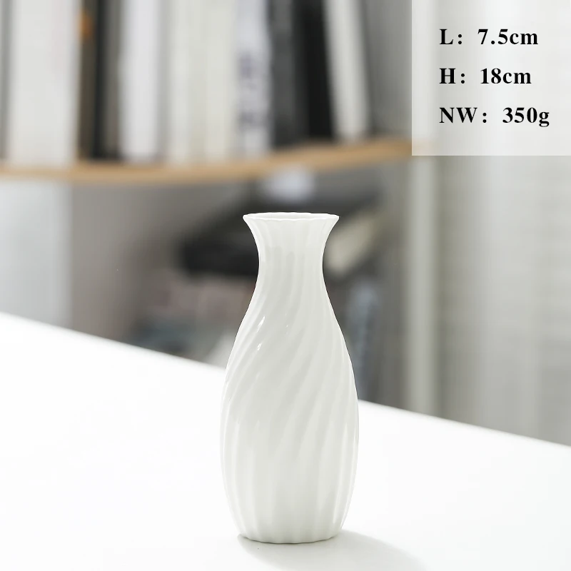 Wholesale Custom Modern Nordic Style Creative Gift Home Decoration Handmade Ceramic Vase