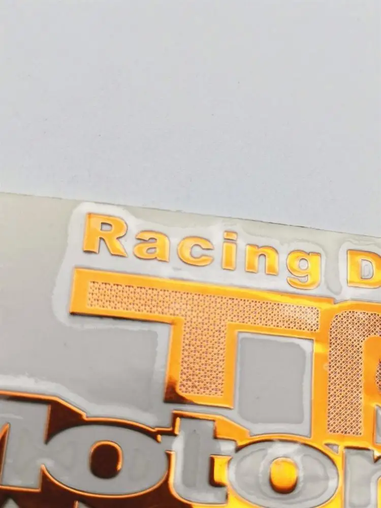 Custom Plating Nickel Standard Metal Sticker