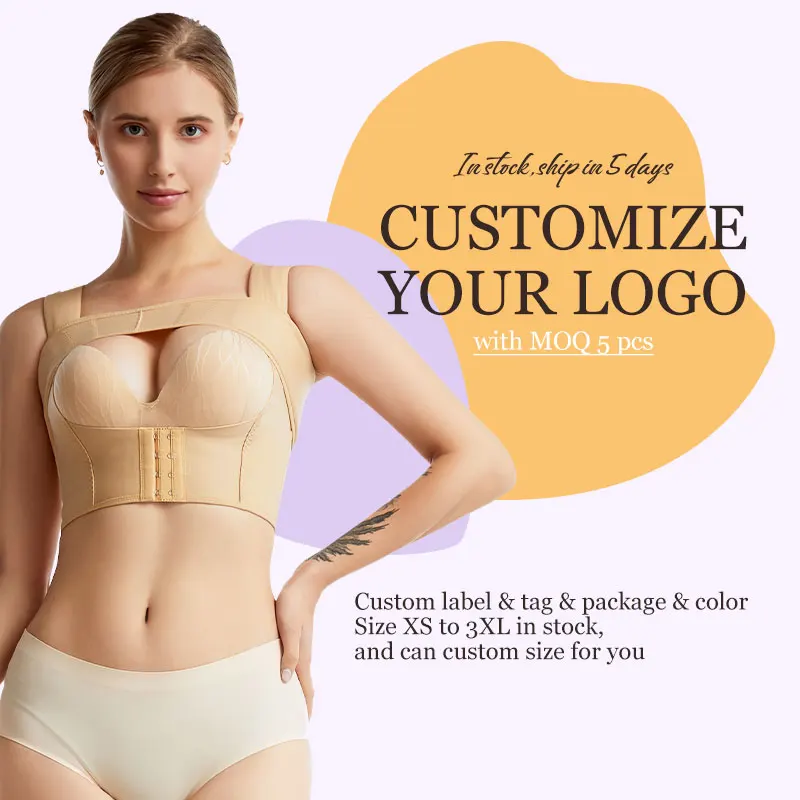 Posture Corrector Bras Liposuction Medical Breast Implants Recovery Garment Tops Posture Corrector Tops Shapewear