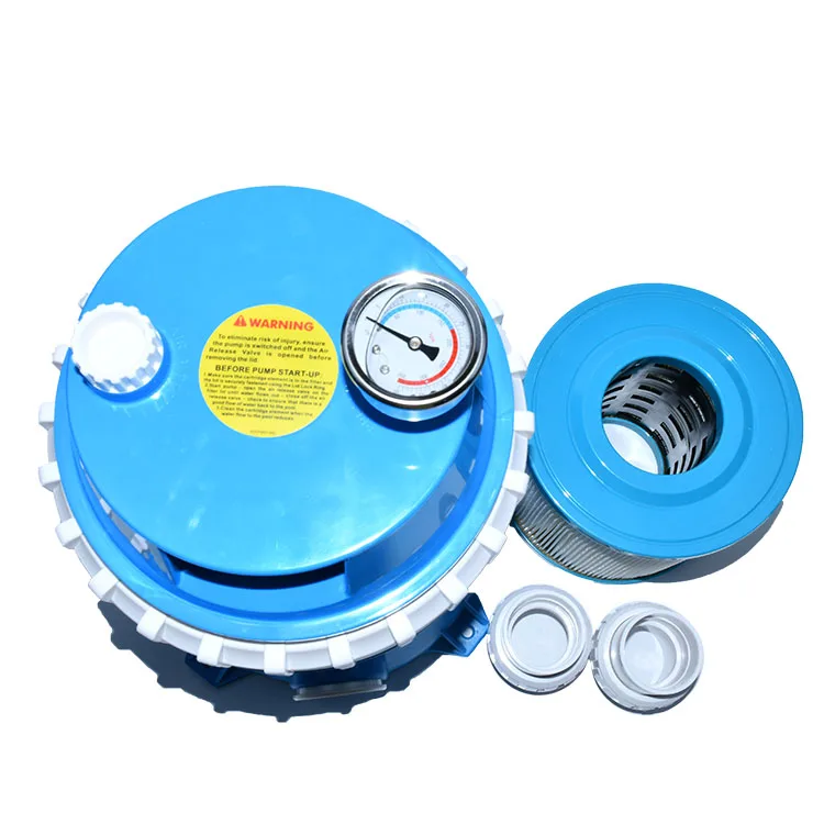 AF25 Convenient Water Crown Pool Accessories: Portable Blue and Gray Filter Cartridges for a Hassle-Free and Crystal Clear