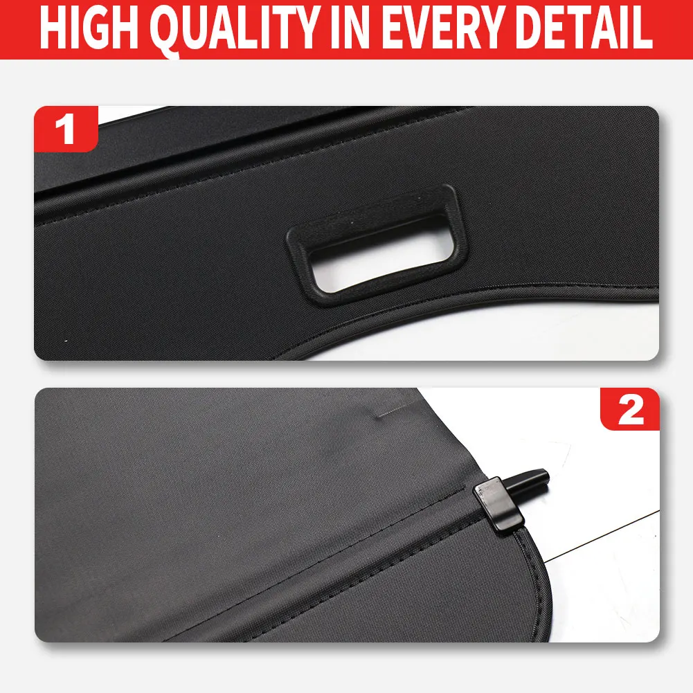 car accessories 2023 2024 OEM ODM Parcel Shelf for Chevrolet Blazer 19-22 Car trunk shield Car luggage cover Bopar Cargo Cover