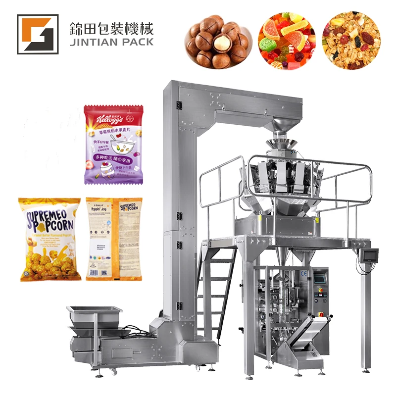 Marshmallow Making Machine Cotton Candy Individual Pillow packing  Machine