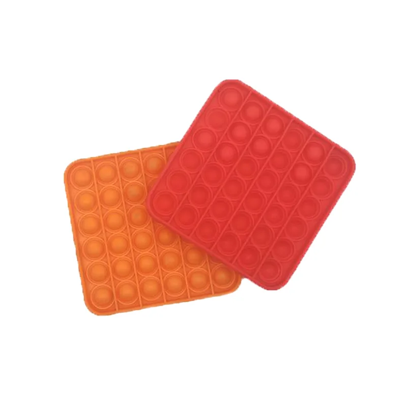 Пуш-ап пузырь Непоседа сенсорные игрушки аутизма особые потребности для снятия стресса Пижама для детей и взрослых, анти-stressToy Popit Непоседа игрушки для детей, подарки