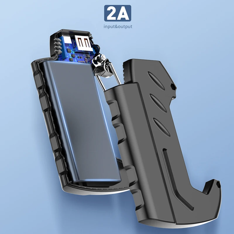 Hot Selling LDNIO PR522 Mini Power Banks with Keychain Portable Charger Travel Outdoors Mobile Phone 5000 mAh Power Bank