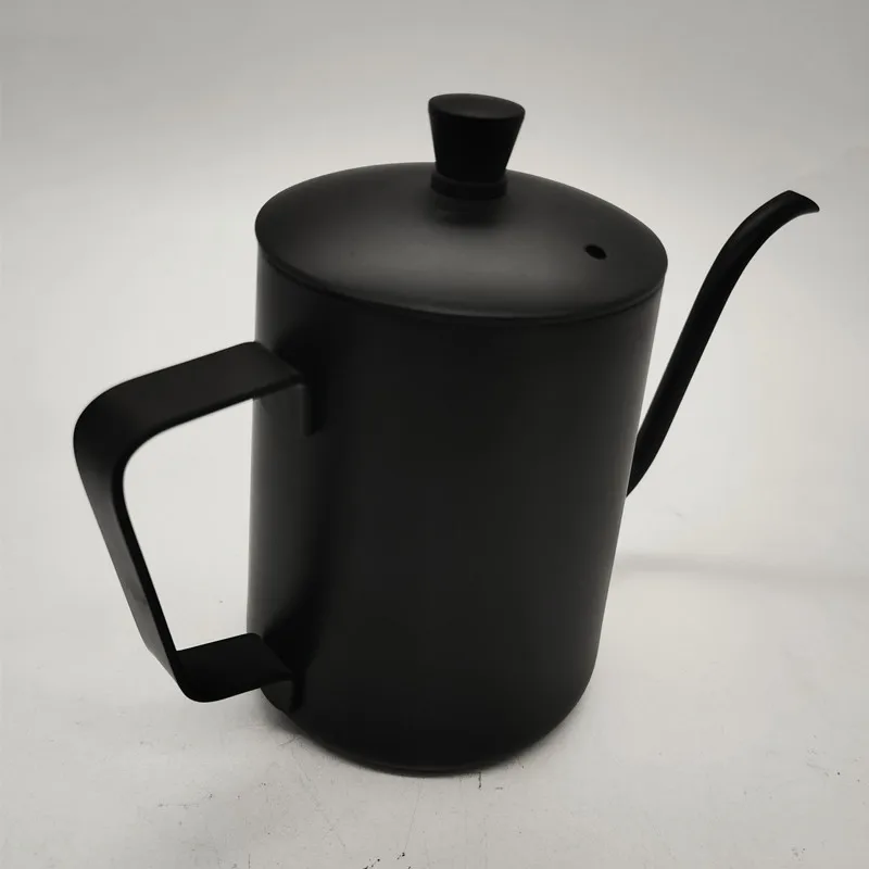 Factory Stainless Steel 160z Gooseneck Manual Pour Over Hand Drip Pot Coffee Kettle Pot