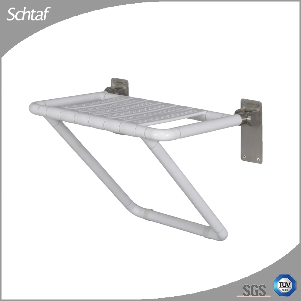
200 KGS load Capacity Elderly Shower Chair Seat Wall Mounted Shower Seat Shower Folding Seat 