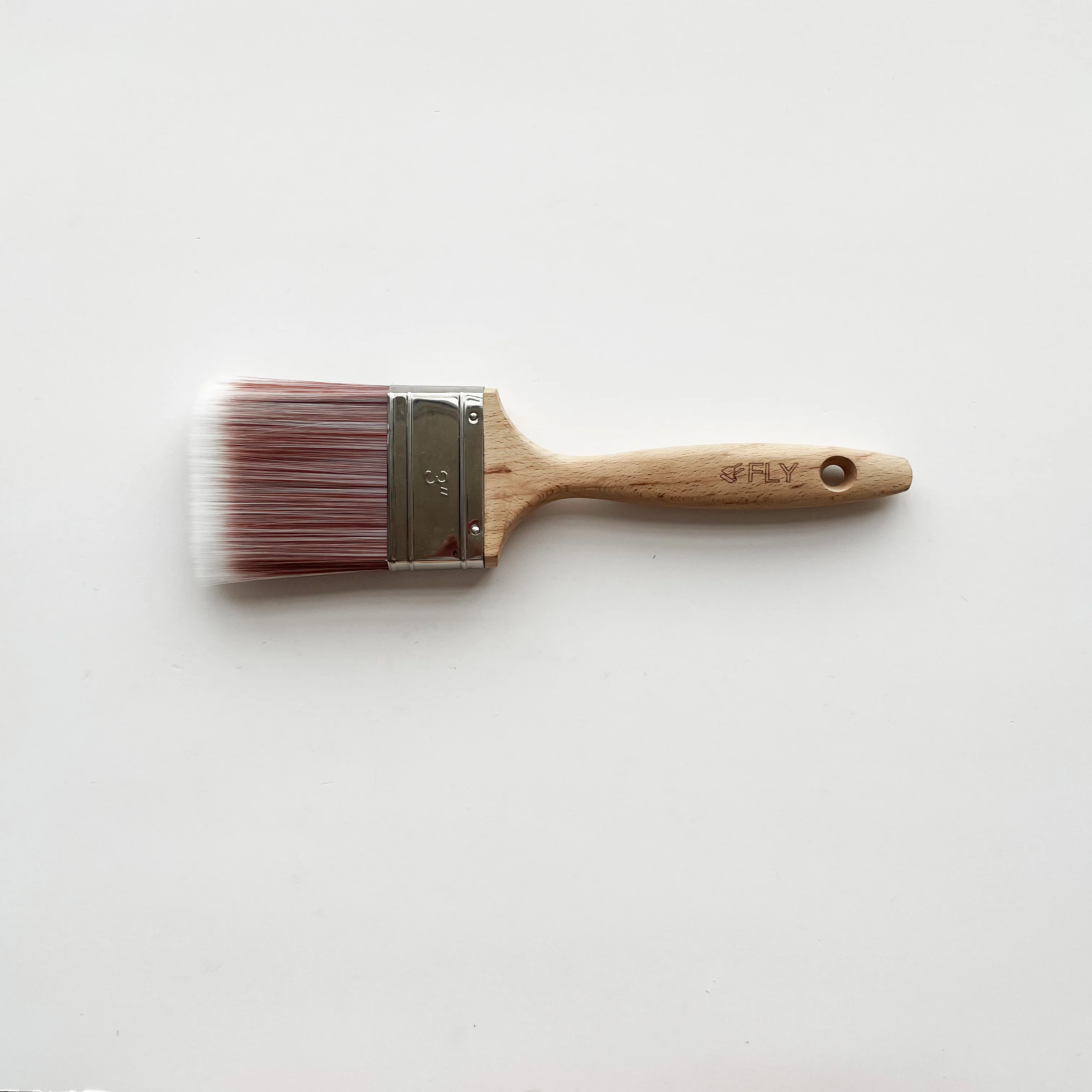 High grade bulk paint brushes 3 inch wooden handle paint brush