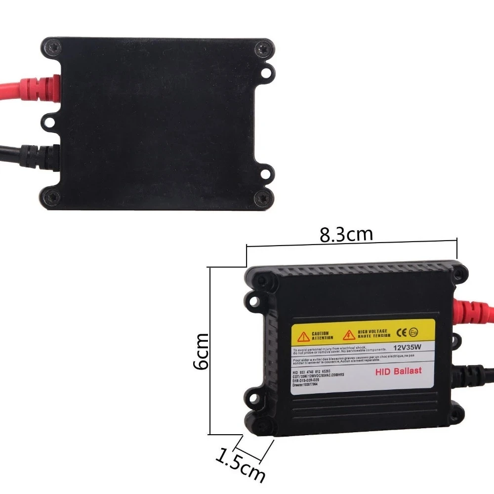 Niscarda 35W 55W 12V DC Car Xenon Hid Ballast Ignition Electronic Ballast For HID kit Xenon H7 H4 H1 H3 H11