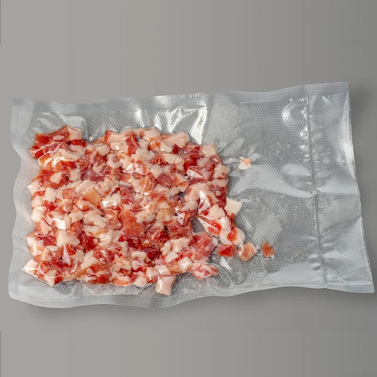 Changxi Factory Supplier 760mm*80um Food Grade PA PE Vacuum Packing Bag Embossed Food Plastic Storage Nylon Vacuum Bag