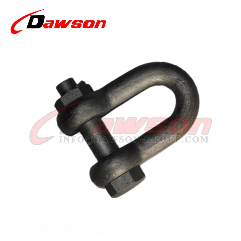 DAWSON Qingdao Rigging China Factory Threaded Shackle for Ship Anchor Mooring Chain
