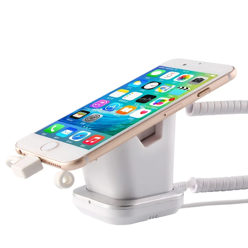 Unit stable magnetic anti theft display stand for smartphone cellphone retail store open experience exhibit secured holder
