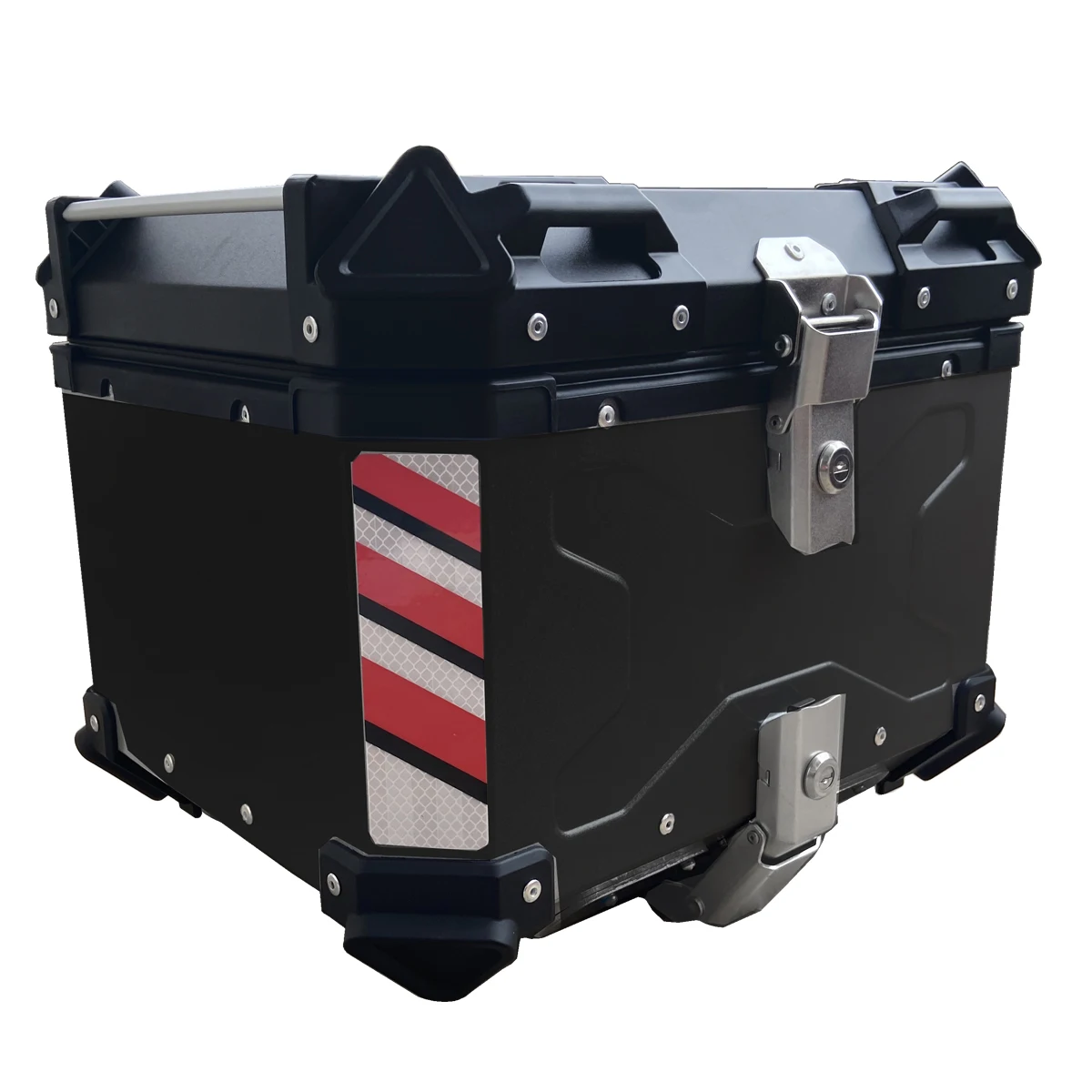 
high quality motorcycle accessories trunk tail box luggage 45 alloy top box motorcycle aluminum side tail box sets 