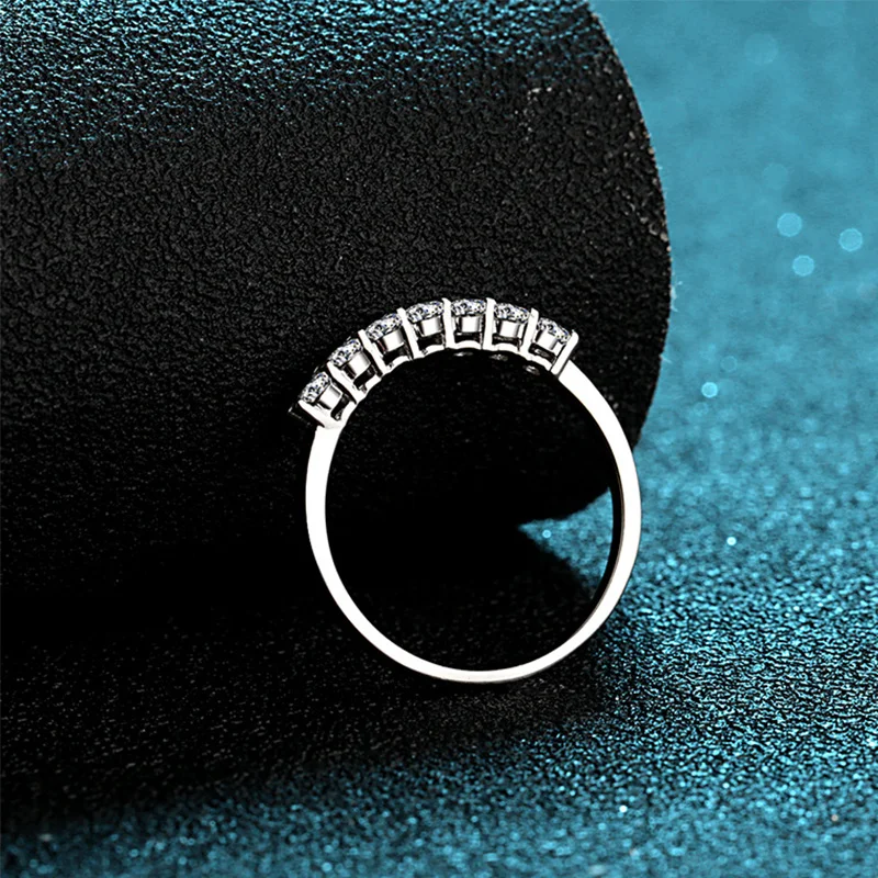 AZ068 Customized 2-2.5 Grams 18k Real Gold Rose Gold Ring Round Brilliant Cut Moissanite Diamond Engagement Wedding Ring