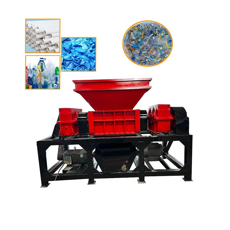 Hot Sell High Speed Compact Plastic Twin Shaft Shredder Machine