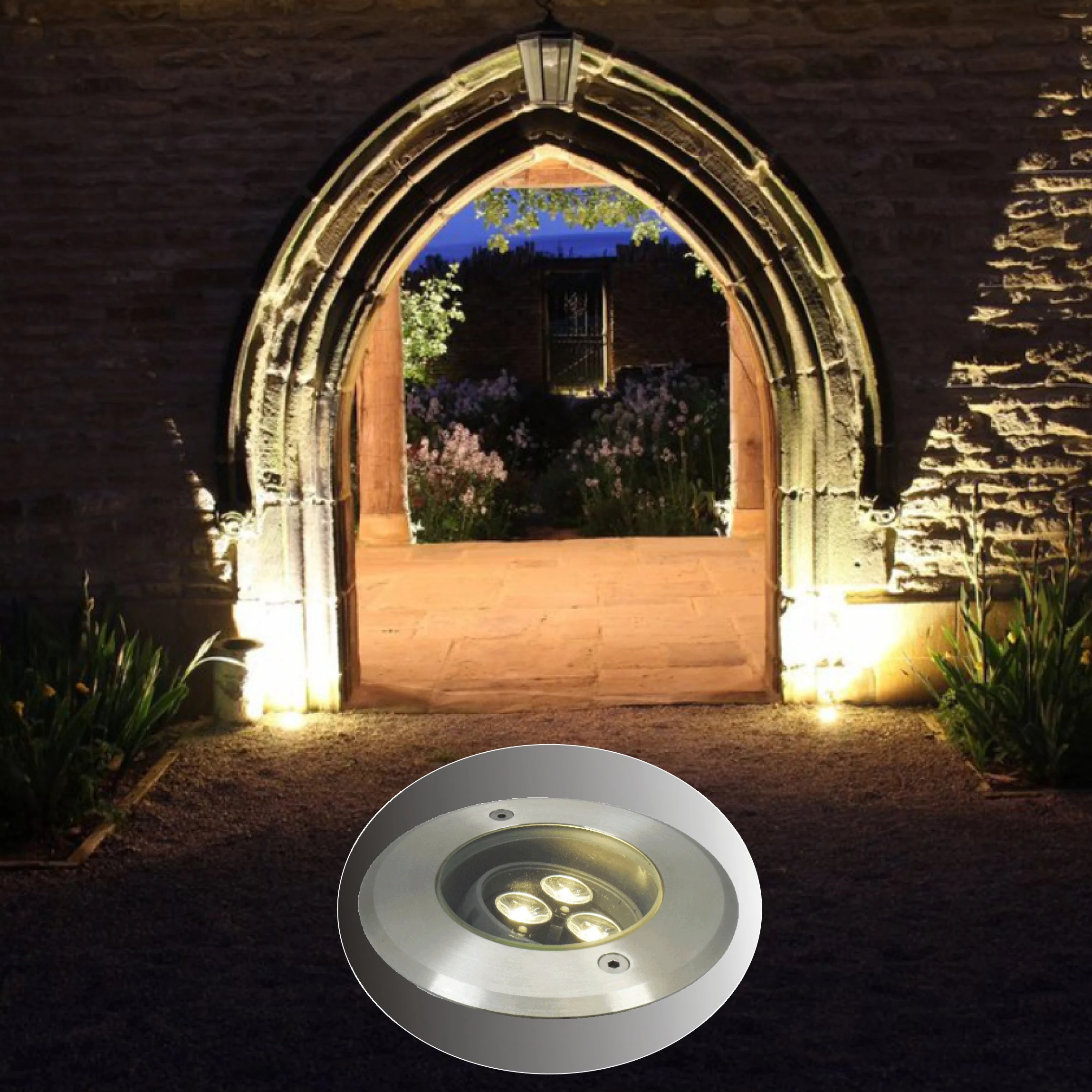 adjustable underground light adjustable led inground light