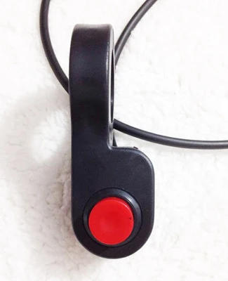 MotoLovee 7/8' Universal Motorcycle Handlebar Switch Horn Starter Kill Button Switch E-Bike Motor Single Switch