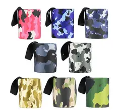 Custom logo nylon weight lifting barbell strength training gym wrist wraps for bodybuilding