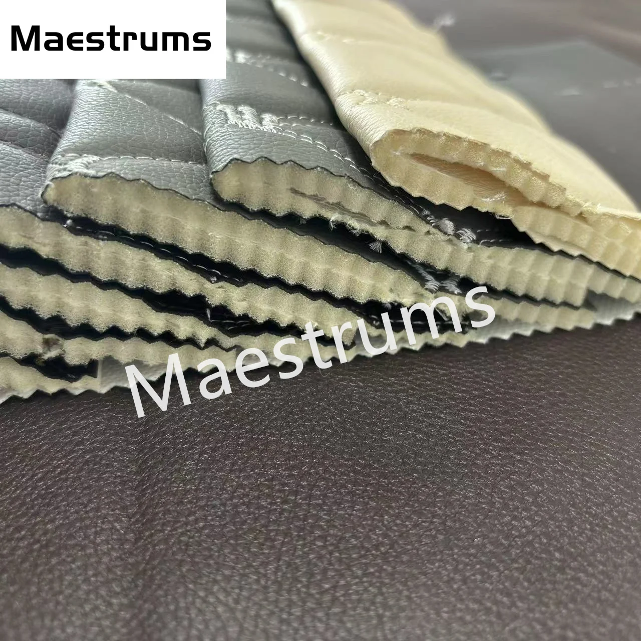 1.8mm Colored Suede Microfiber Leather Fabric Artificial Leather Non Woven Embossed Pu Leather For The Basketball Earth Print