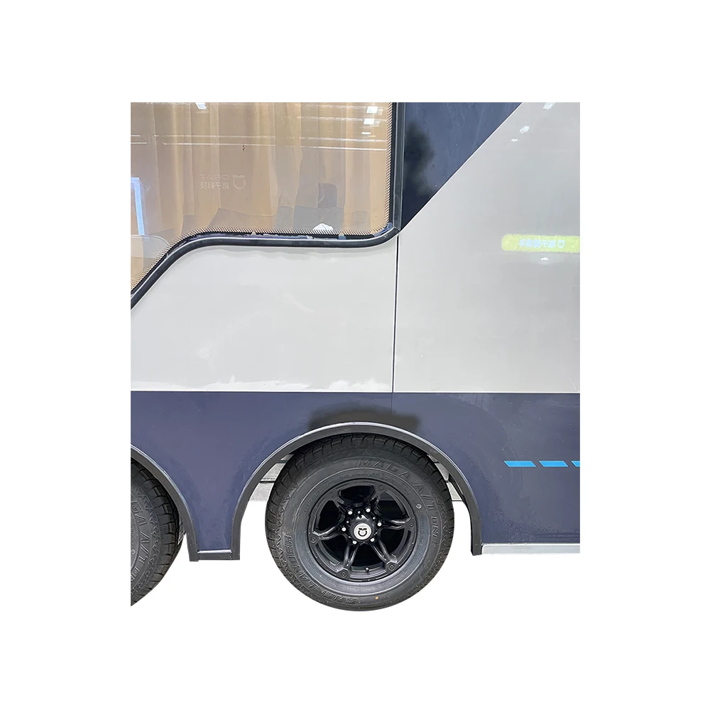 Luxury Tiny House on Wheels Road Camper Trailers Motorhome caravan With Kitchen and Inside Sleeping Area