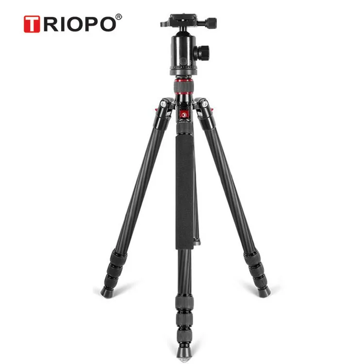 Triopo photography wholesale camara phone heavy duty video carbon triopod stand professional for Canon camera