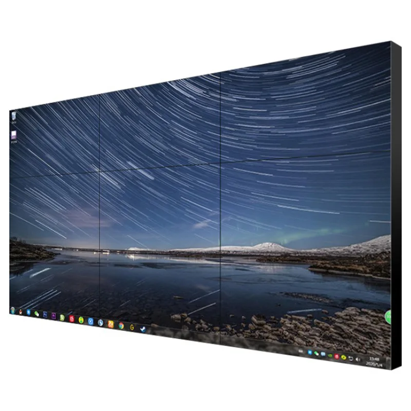 IDB Brand 65 Inch 4K UHD DID Display Ultra Narrow Bezel 2x2 Screen Advertising Player Digital Signage Displayer 3x3 LCD Video Wa