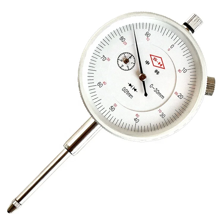 Высокоточные функциональные механические типы циферблатного тестового индикатора с 0-10 0-20 0-30 0-50 мм точный 0,01