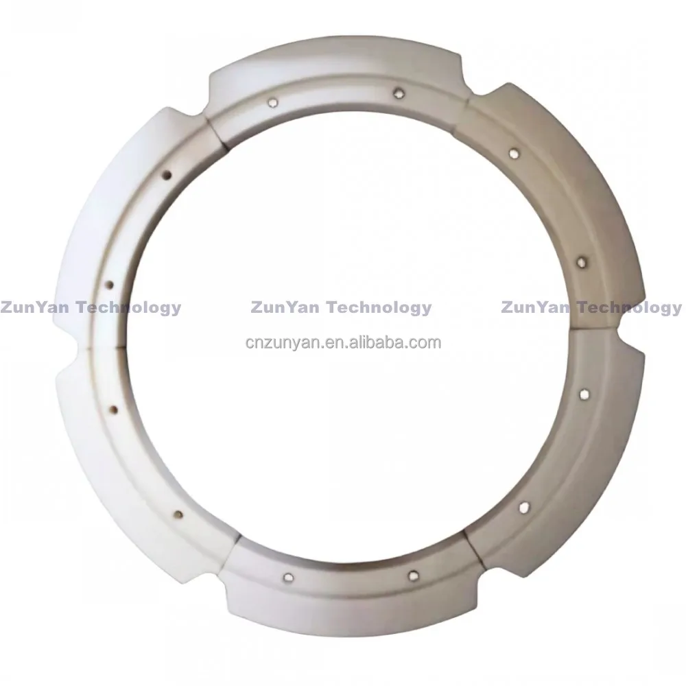 Mechanical Plastic PA6 Nylon Spur Gear Ring Gear Segment Gear