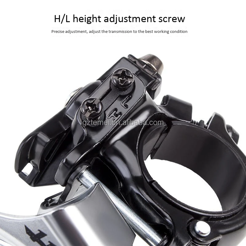  SEWS-MICRONEW MTB части черного цвета для shimano 10 скоростей велосипед передний