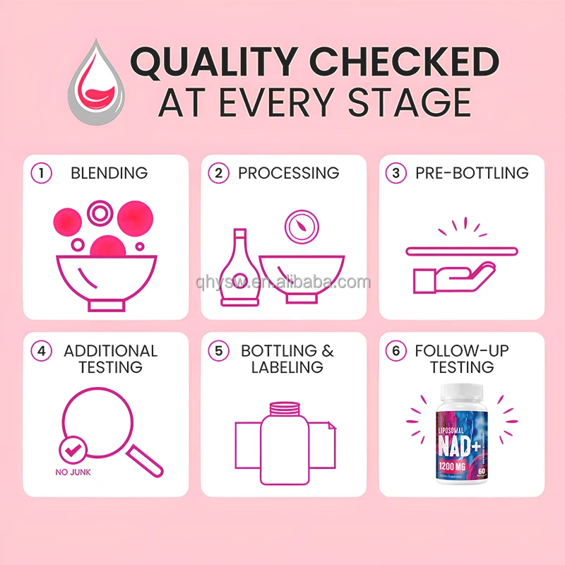 OEM Vegan Liposomal NAD softgels Boost Cellular Health Vegan Supplement NAD Liposomal Fisetin Softgels