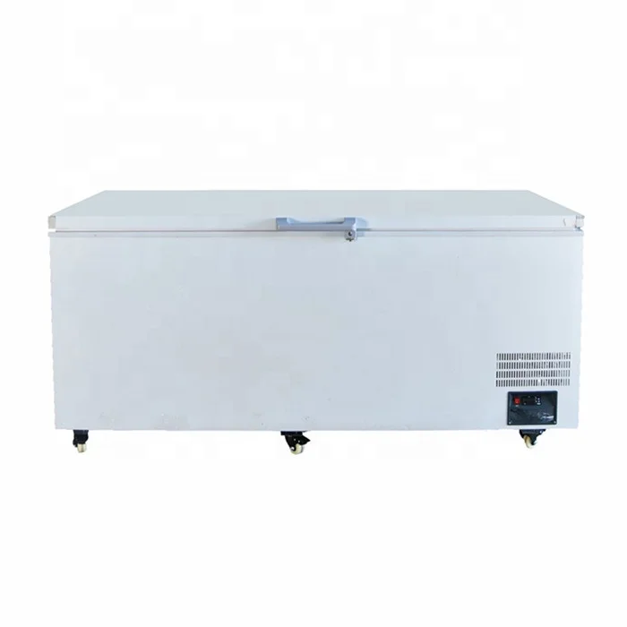 ULT FREEZER 570L Chest Freezer -60 Degree  Commercial Freezer horizontal Refrigeration  Equipment
