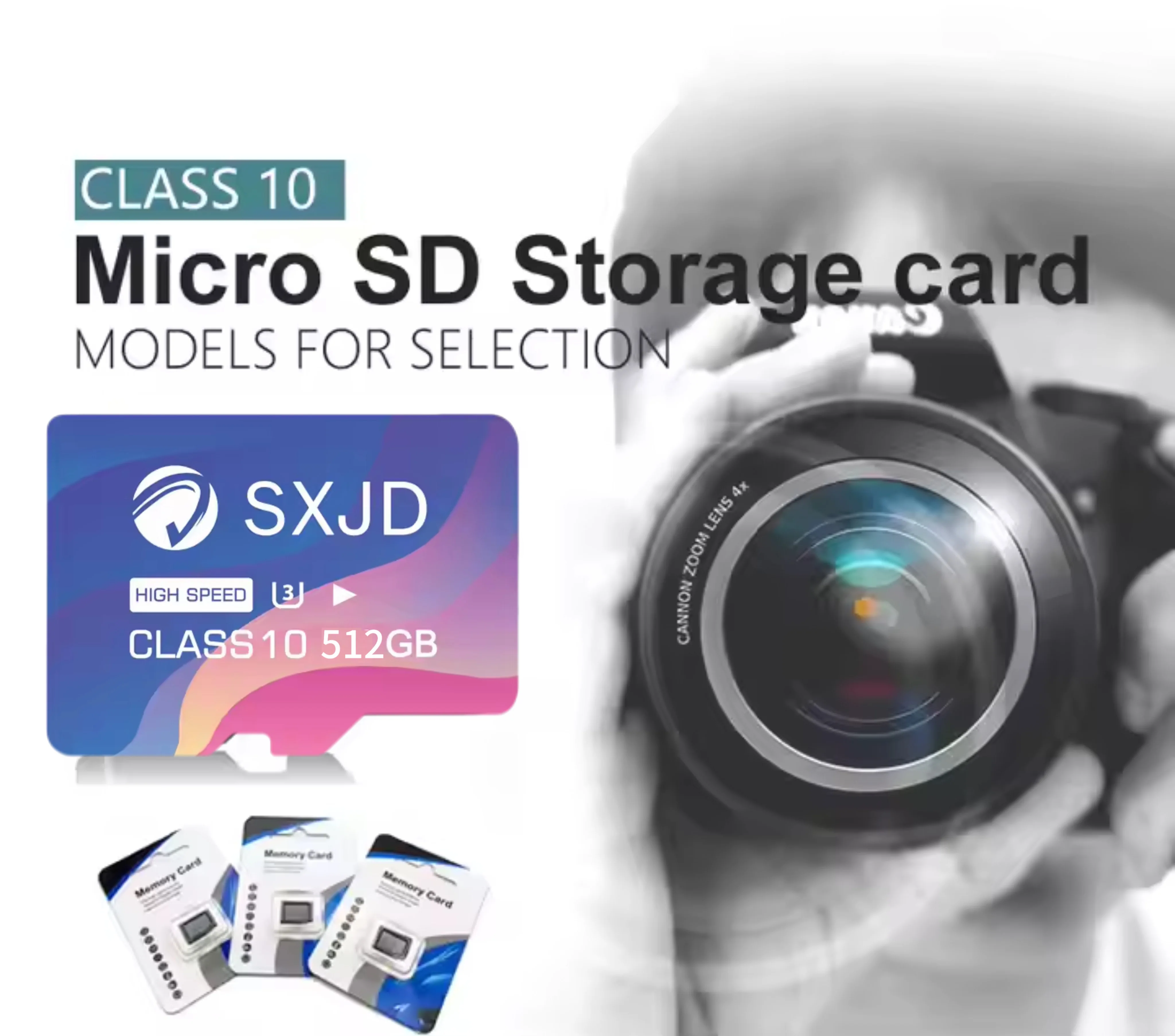 OEM Custom 8Gb 2Gb 16Gb 32Gb 64Gb 128Gb Fast Speed Siemens Sd Tf Memory Cards For Phone Camera Lenovo Memory Headphones Tf Card