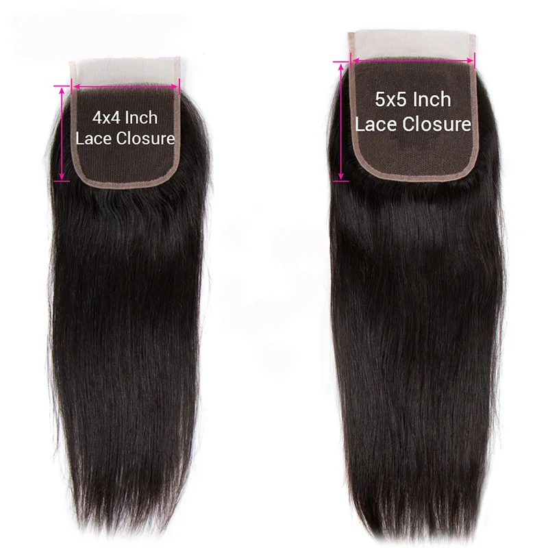 
5x5 HD Lace Closure Human Hair Extension Honey Blonde 613 Transparent 4x4 Closures Brazilian Straight Swiss Lace Topper Closure 
