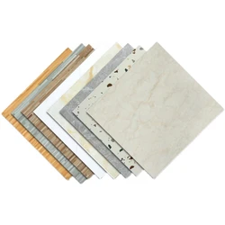 3D marble design seam vinyl self adhesive waterproof floor sticker/floor tile