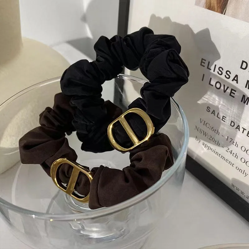 Korean Style Good Quality Pig Nose Loop Rope Hair Accessories Elastic Hair Bands