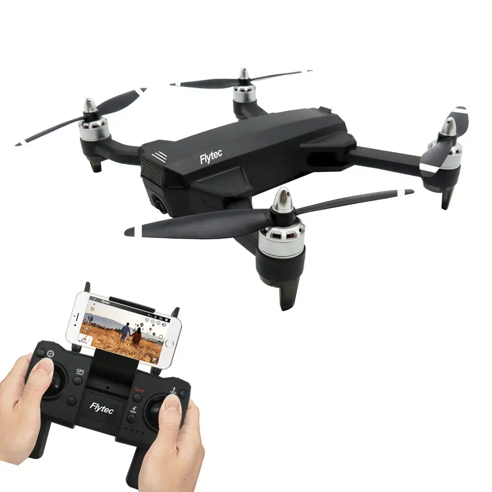  Flytec T15 Профессиональный бесщеточный двигатель RC Дрон с GPS 1080P HD камерой и 20 минут полета VS DJI