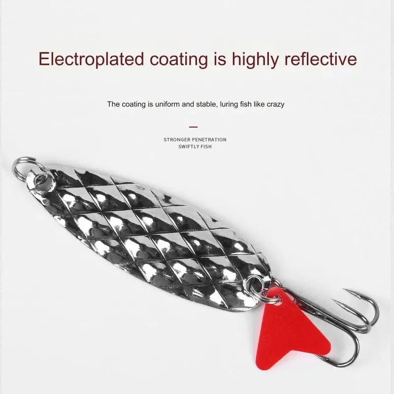 Fishing Spoon Lure Swim Bait Isca Artificial Trout Lure Pesca Fishing Tackle Leurre Truite Spoons