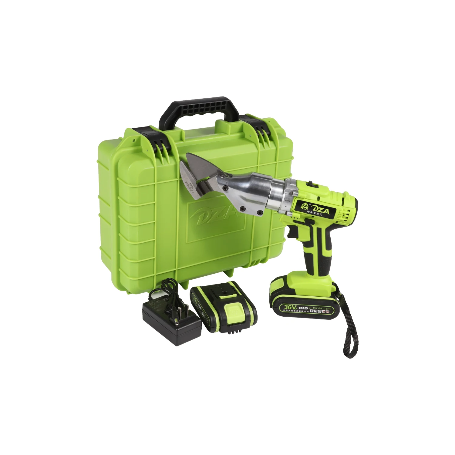 DZA high-quality lithium electronic battery professional cordless electric scissors